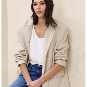 Banana Republic Beige Blazer